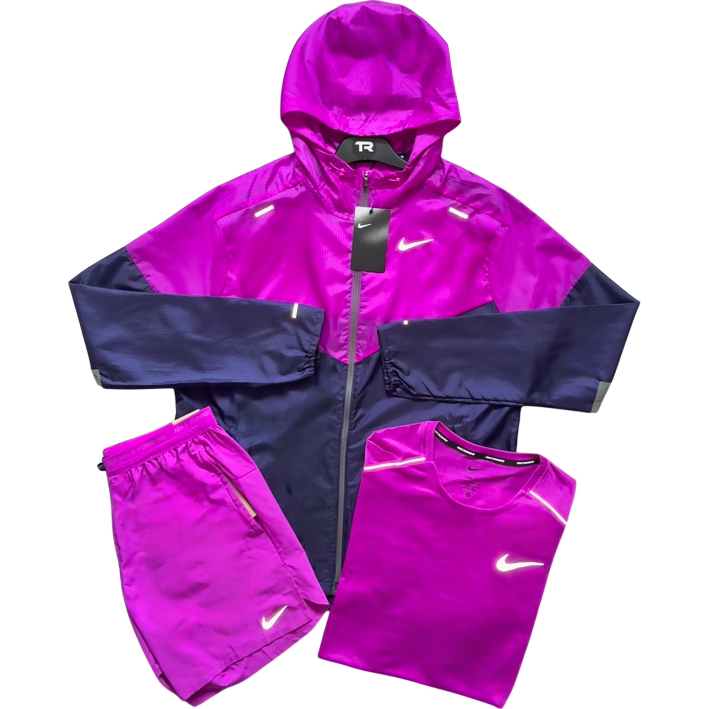 Cherry Nike Windrunner 3-Piece Set