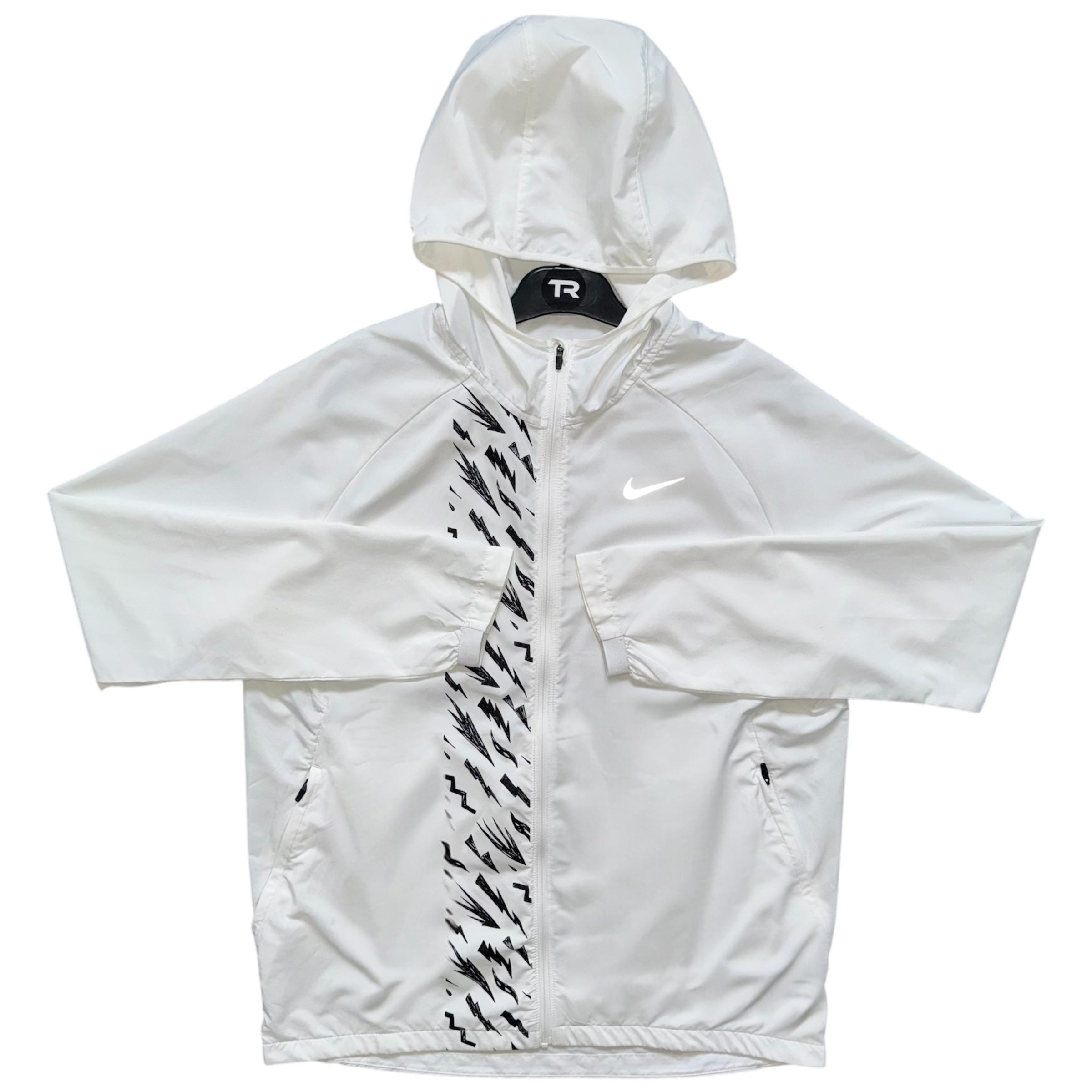 White Nike Bolt Windrunner