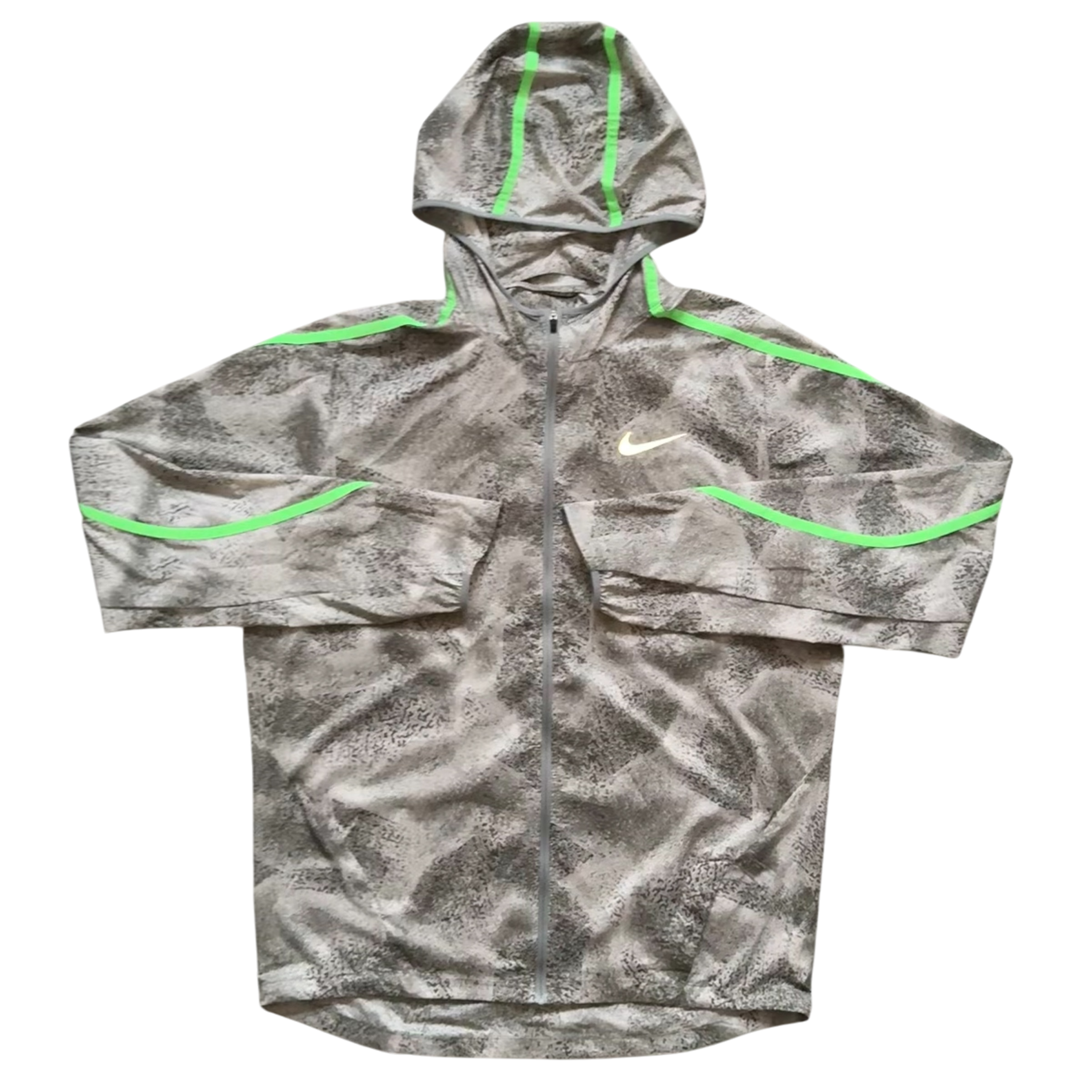 Grey/Green Nike Snakeskin Windrunner