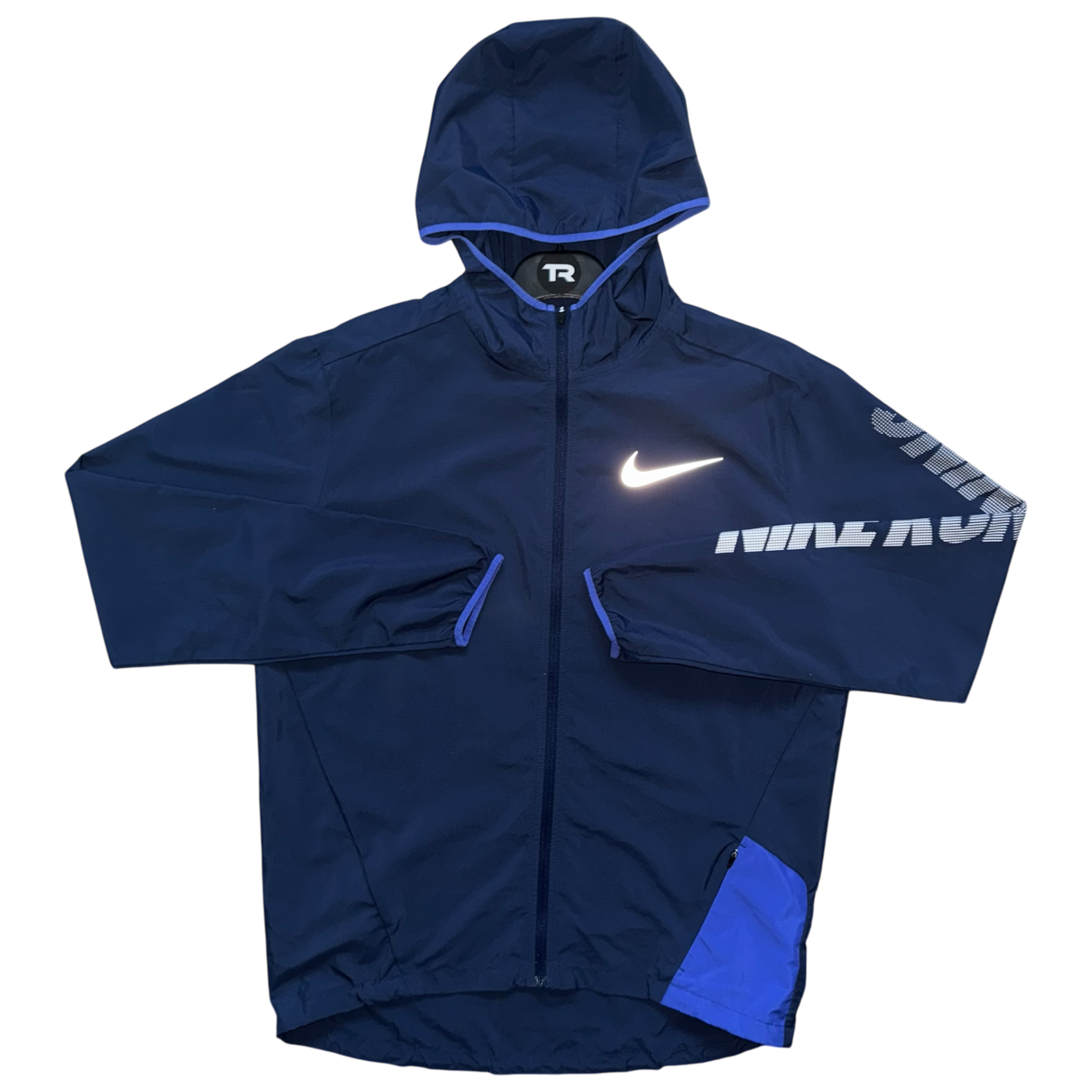 Navy Nike Running Windbreaker