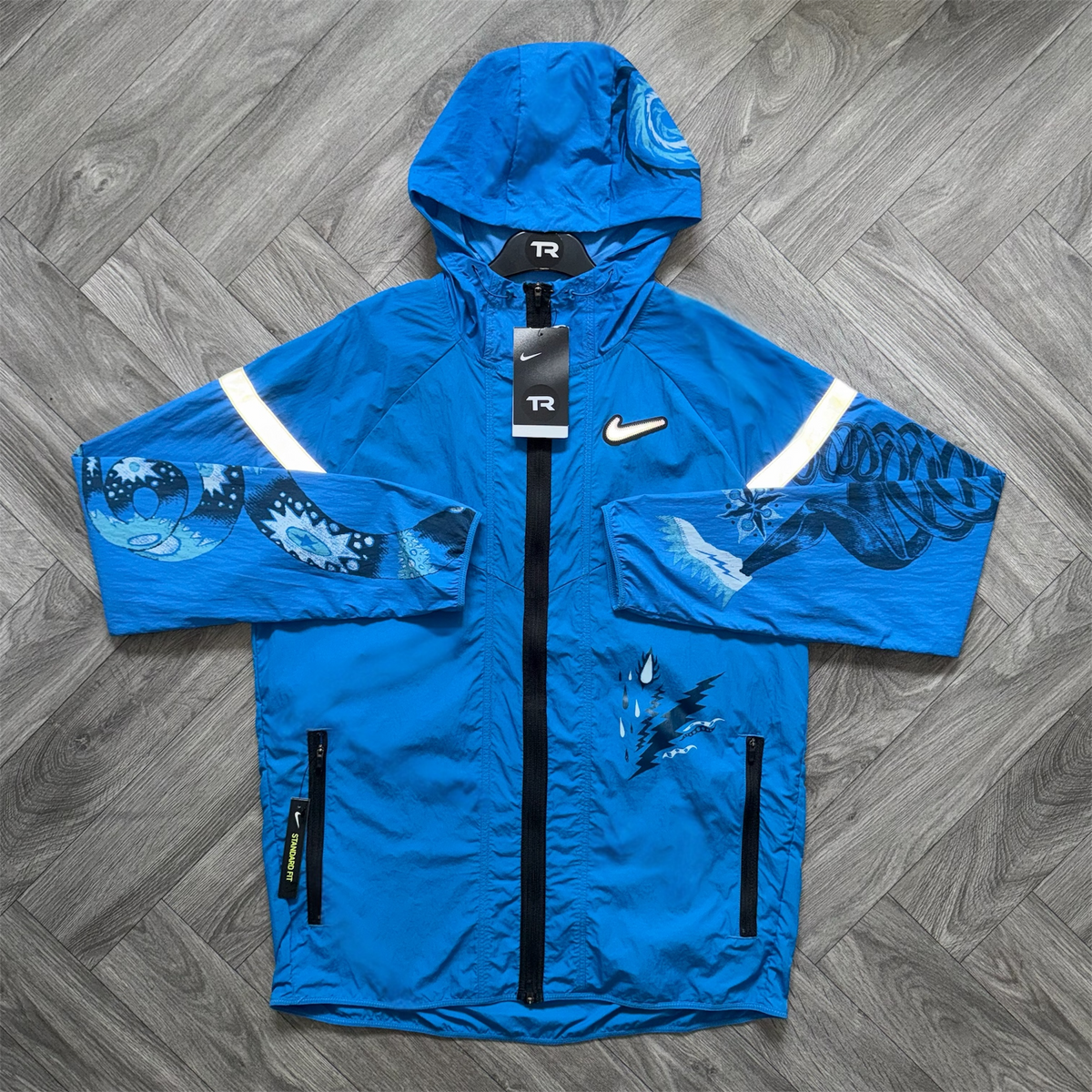 (New) Blue Nike Dragon Jacket