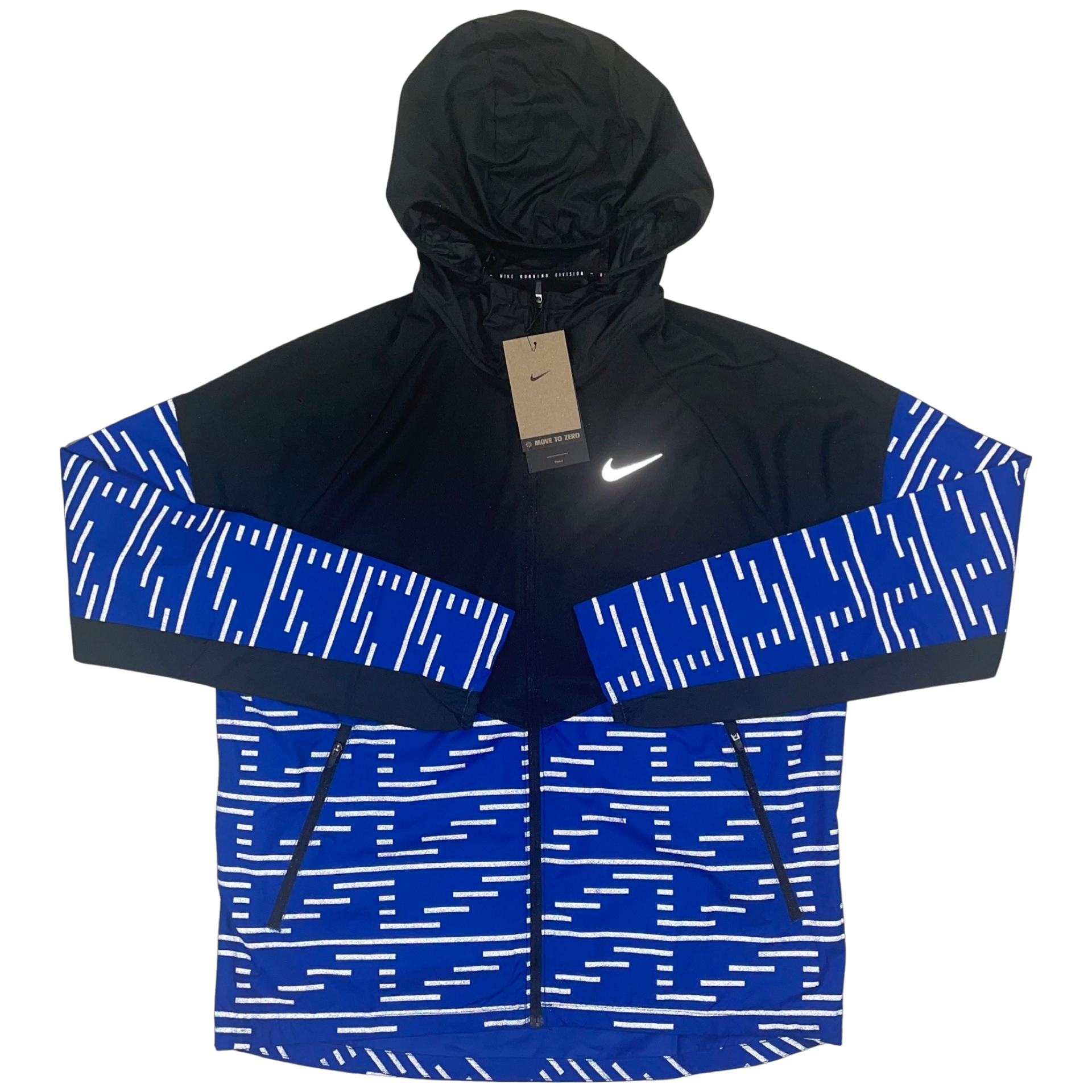 Asia Exclusive Blue Nike Running Division Reflective Windrunner