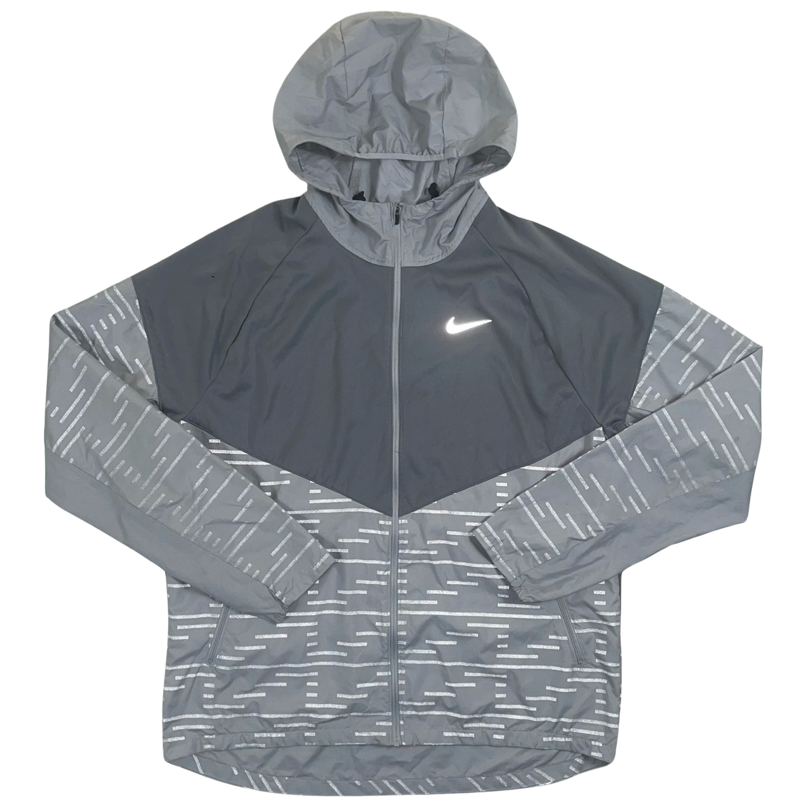 Rare Grey Nike Running Division Flash Jacket