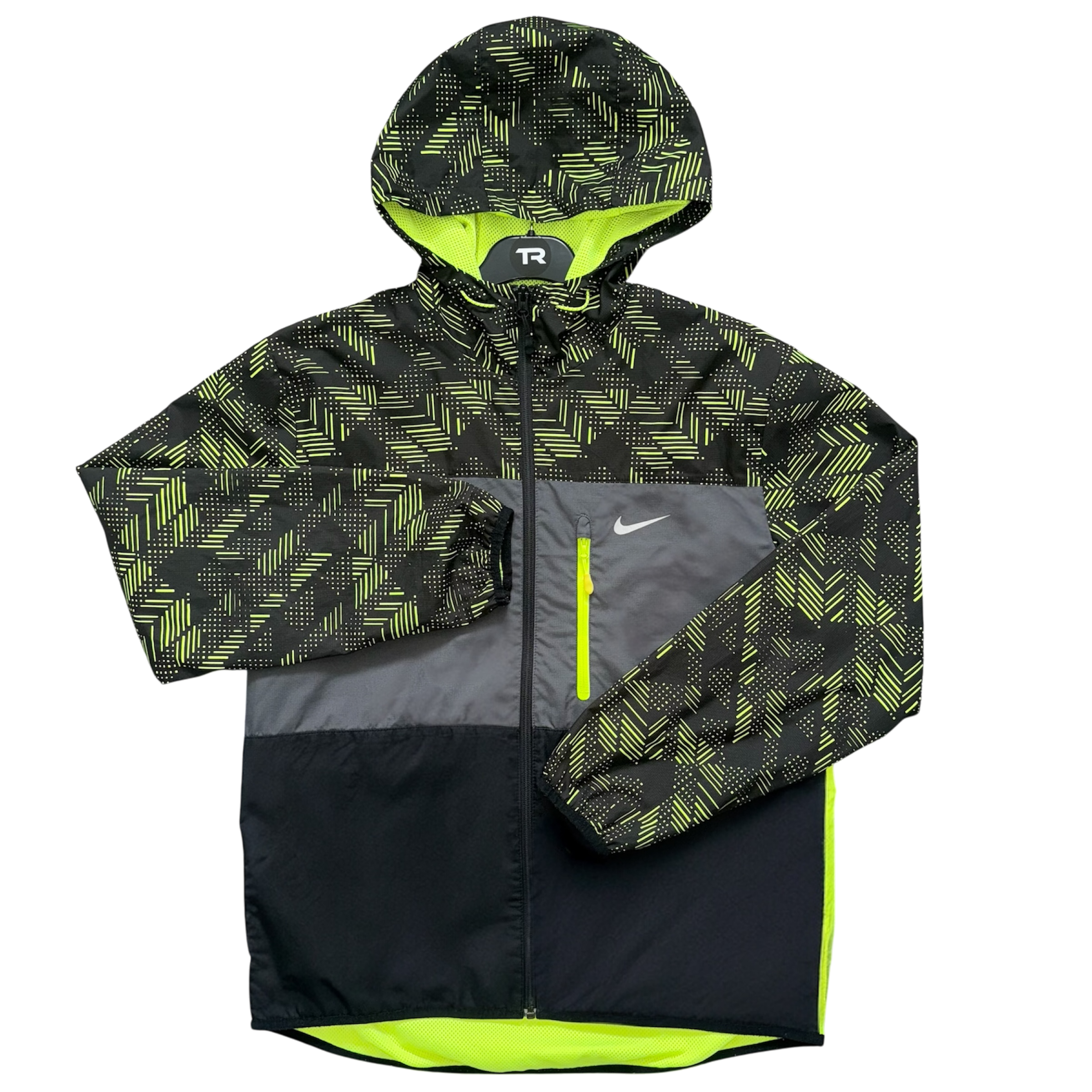 Reverse Neon Pixel Nike Jacket