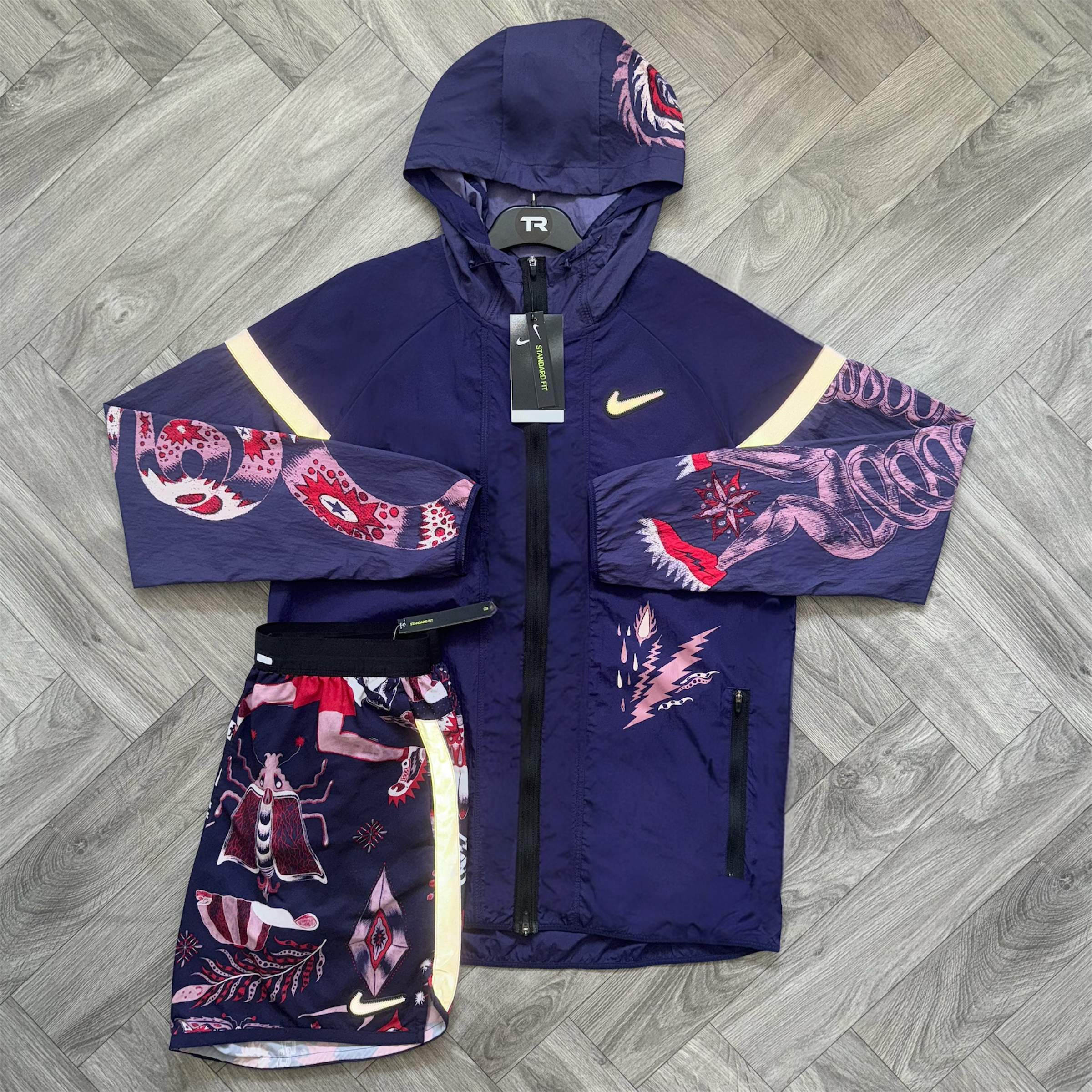 (New) Midnight Purple Nike Dragon Set
