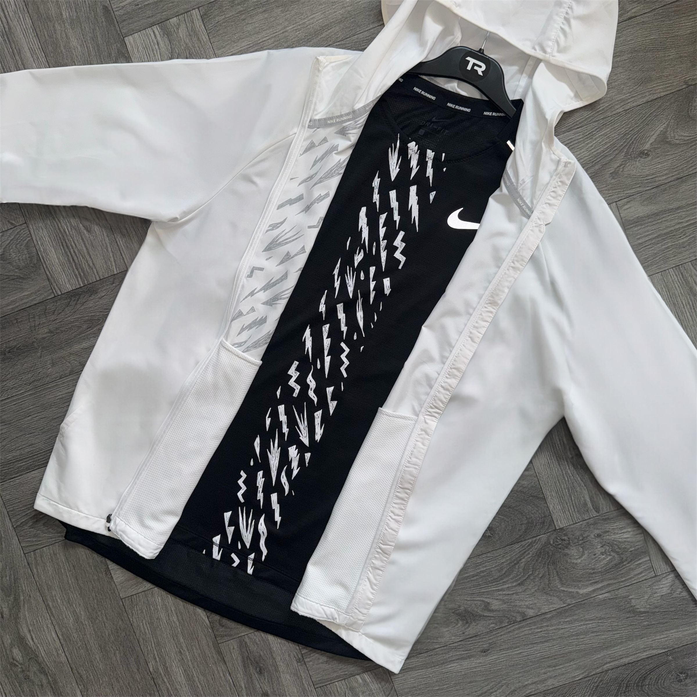 White Nike Bolt 3-Piece Set