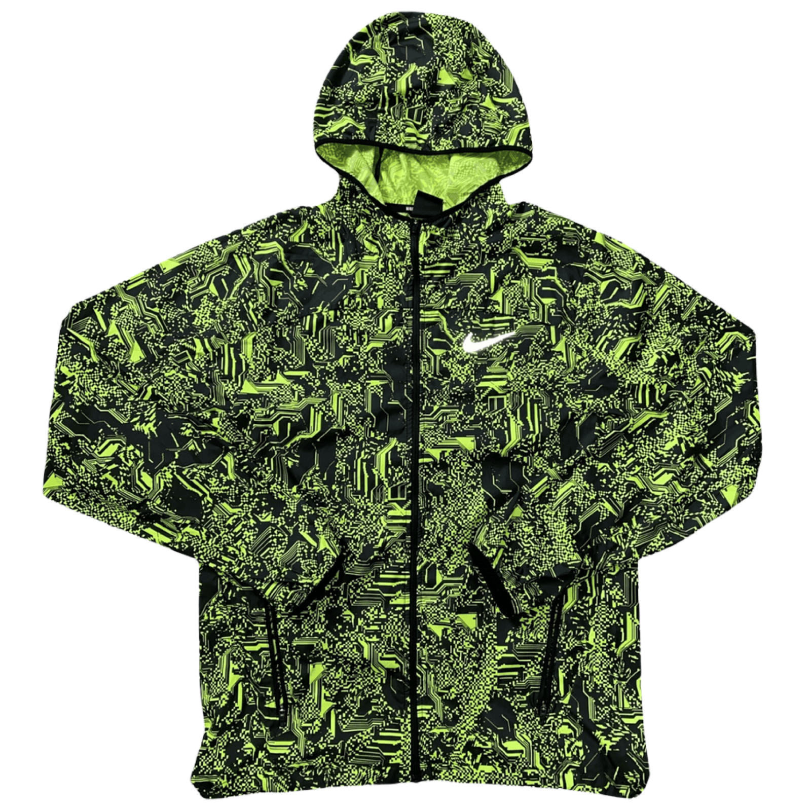 Neon Nike Digital Camo Windrunner