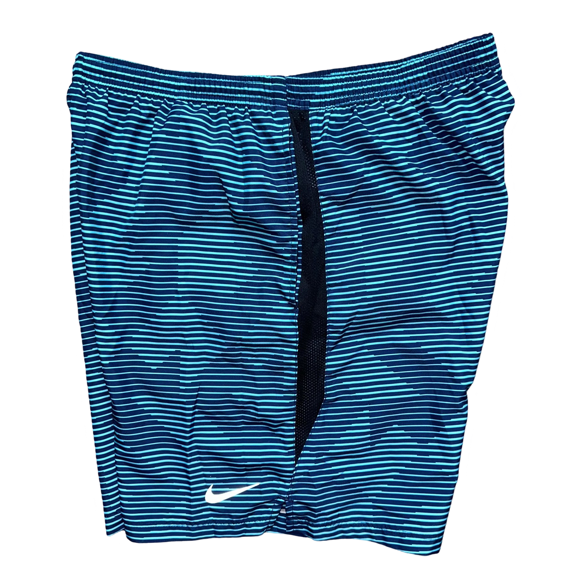 Teal/Aqua Geometric Camo Nike Shorts