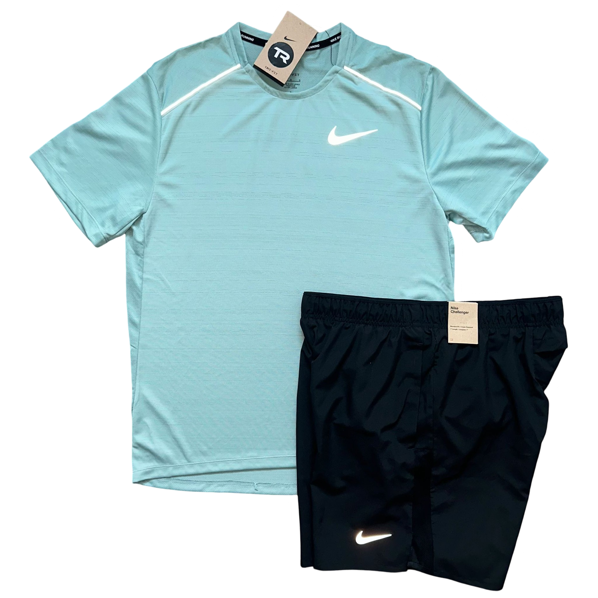 Nike Mineral Miler Set (Mineral/Black Short Option)