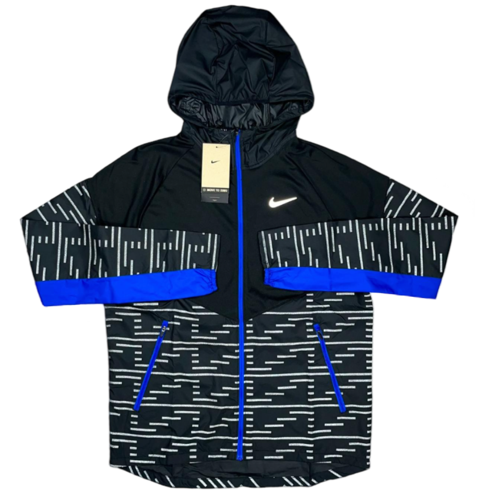 Nike Running Division Reverse Blue Reflective Jacket