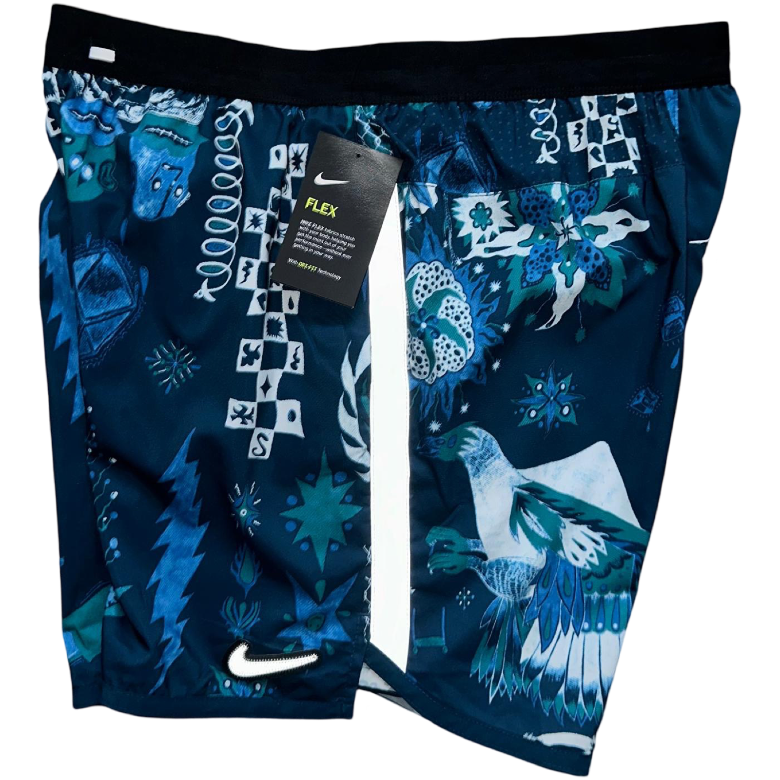 Blue Nike Dragon Shorts