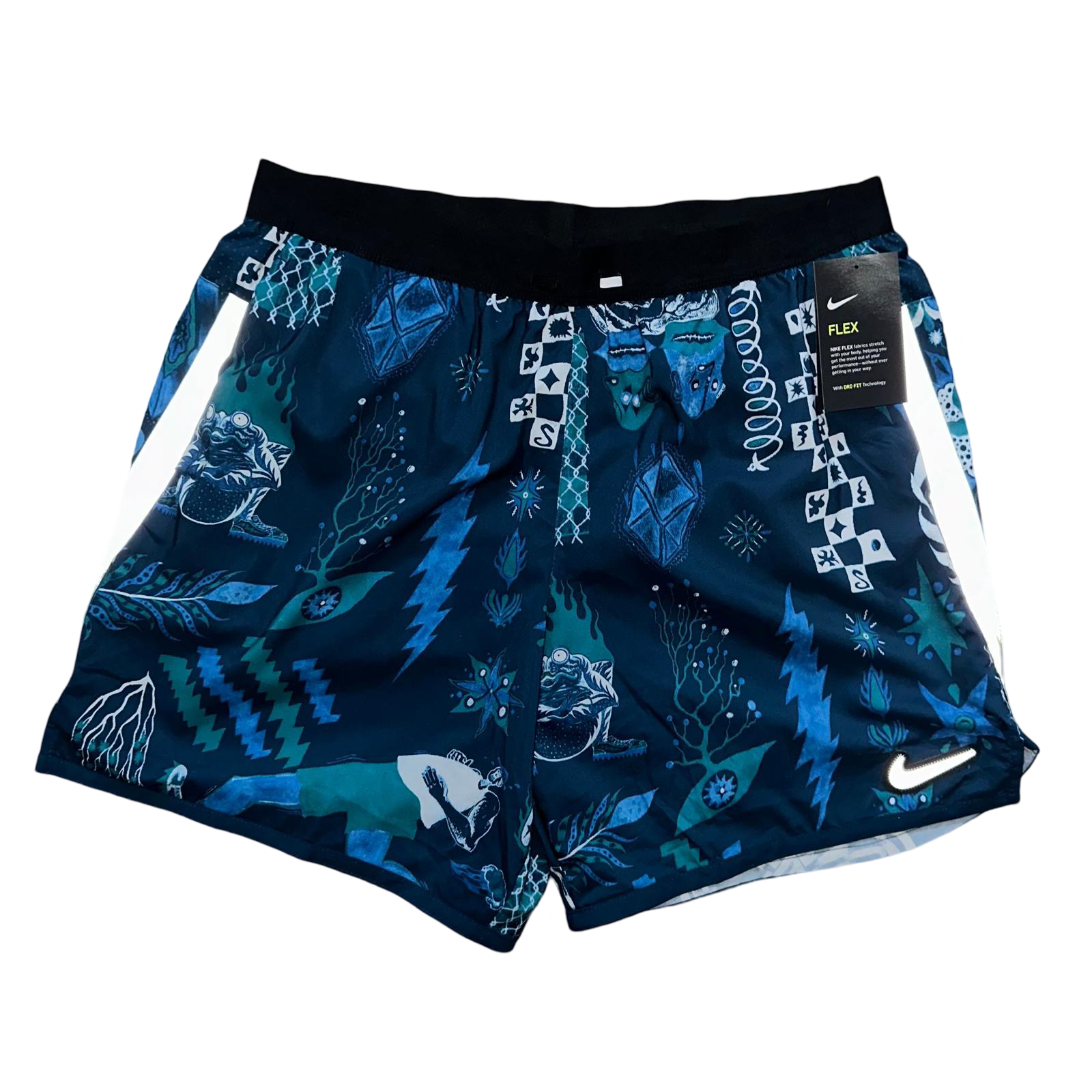 Blue Nike Dragon Shorts