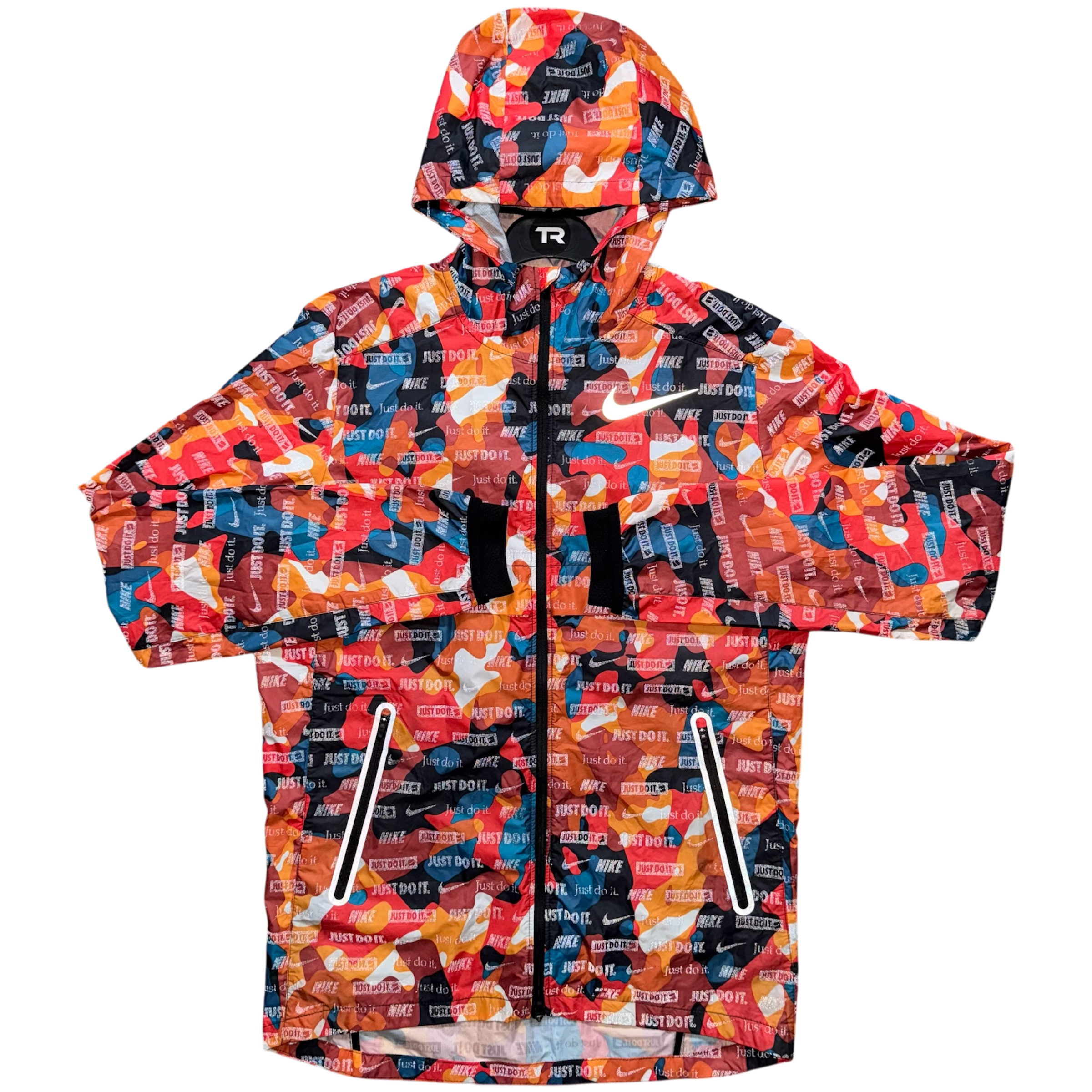 Orange Nike Ghost Flash Reflective Jacket