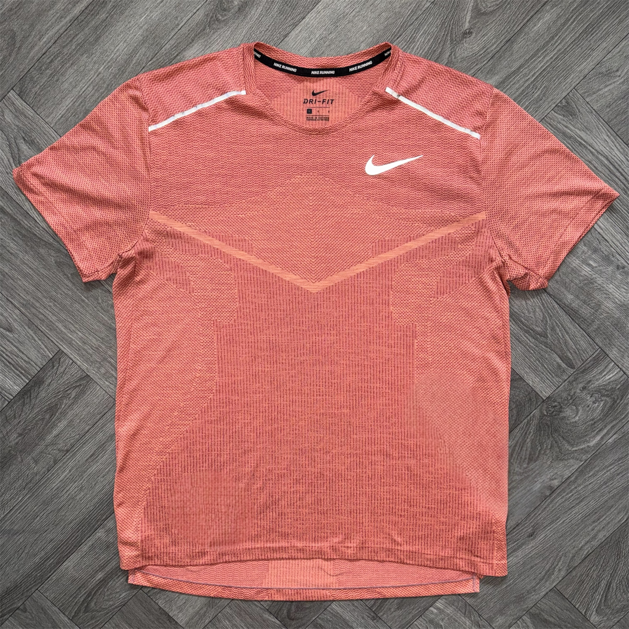 Peach Nike Miler Ultra Tee