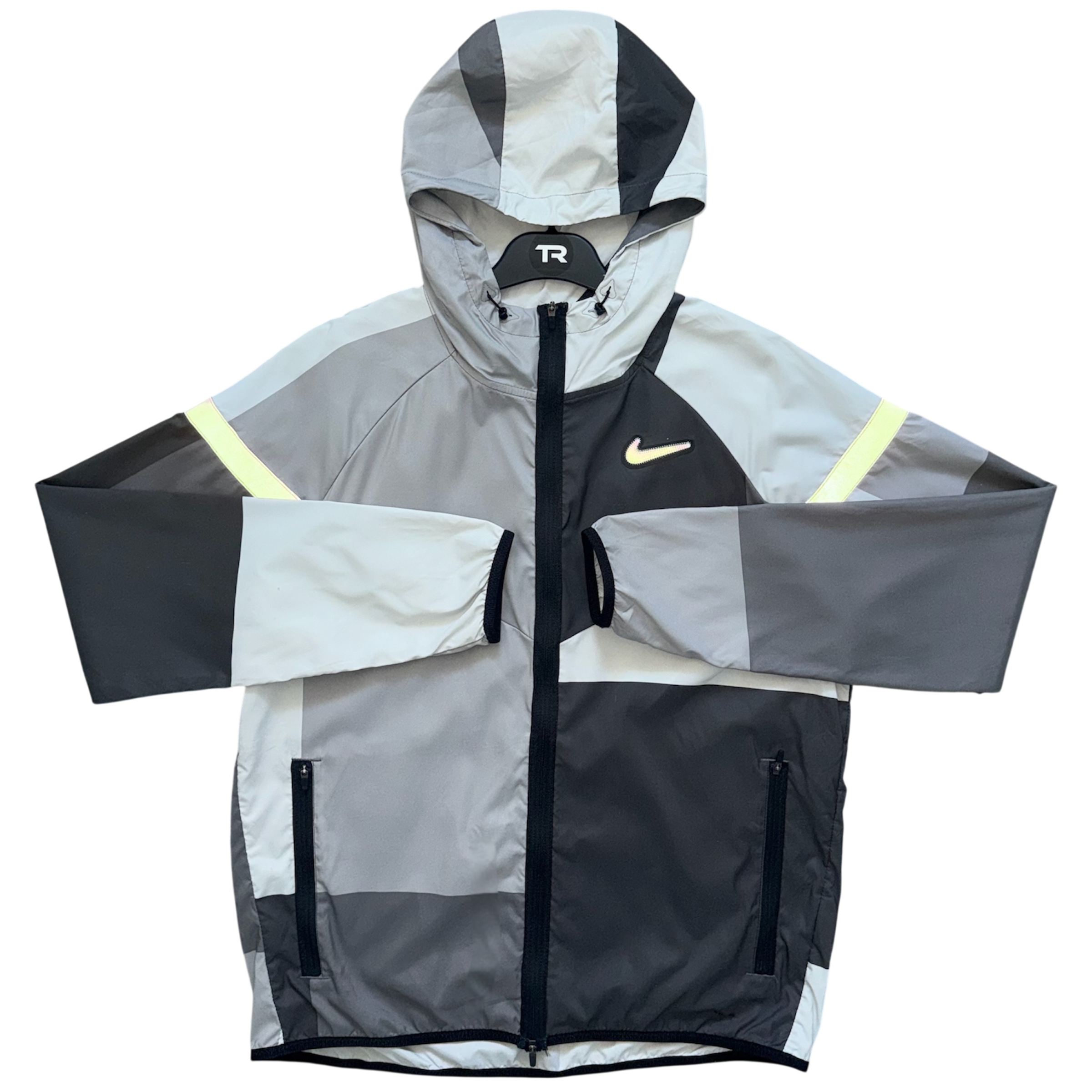 Grey Nike Patchwork Windrunner
