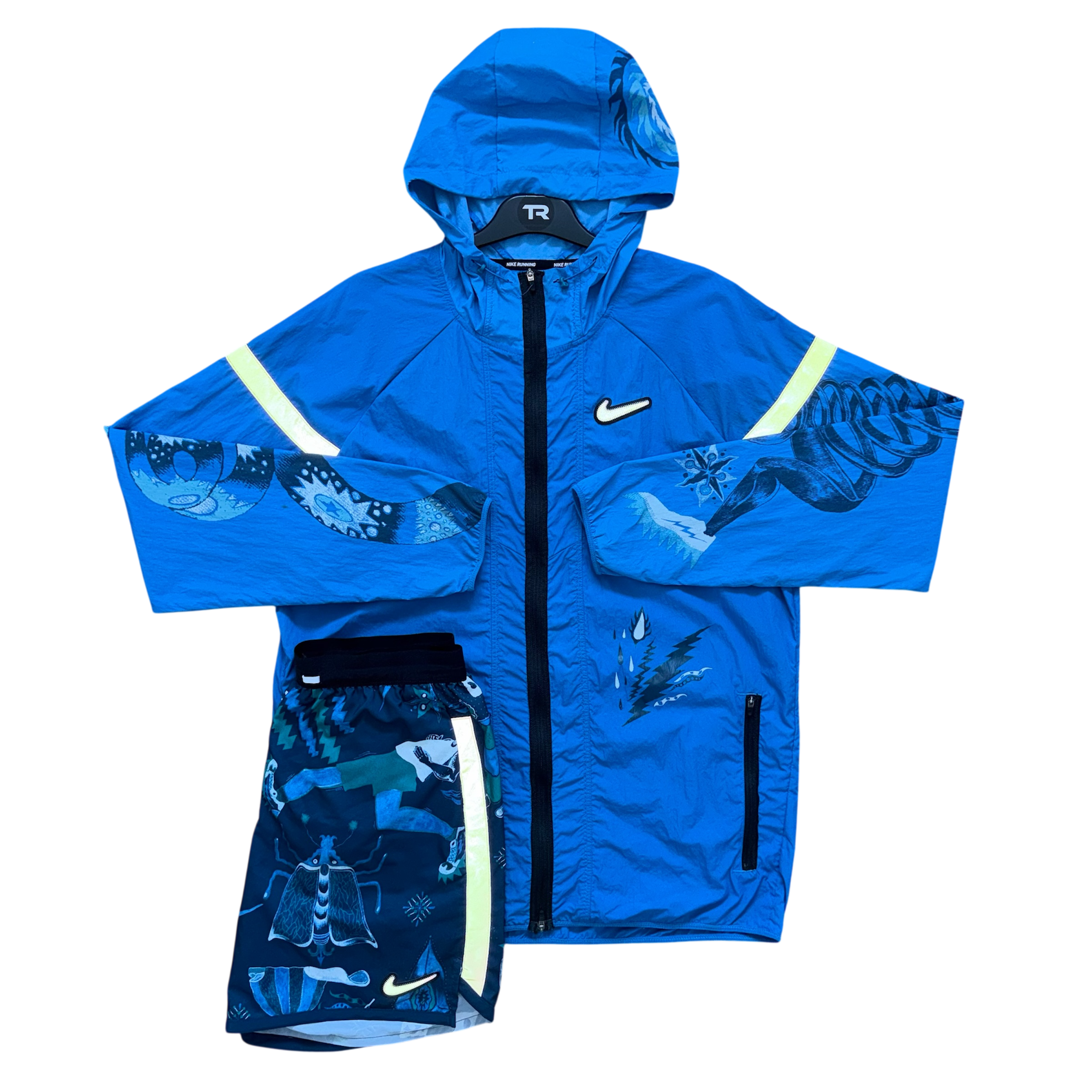 Blue Nike Dragon Set