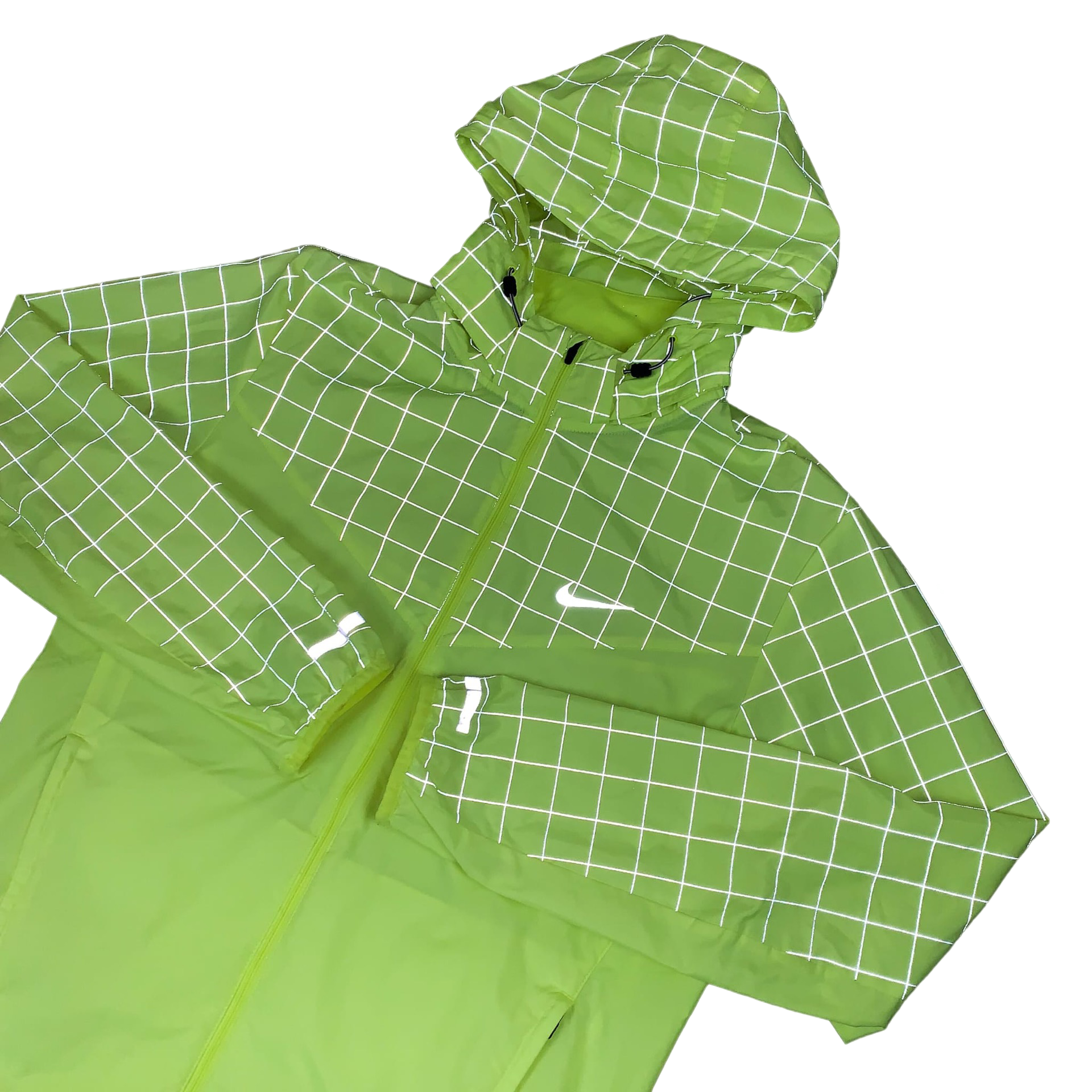 Neon Nike Grid Reflective Windrunner