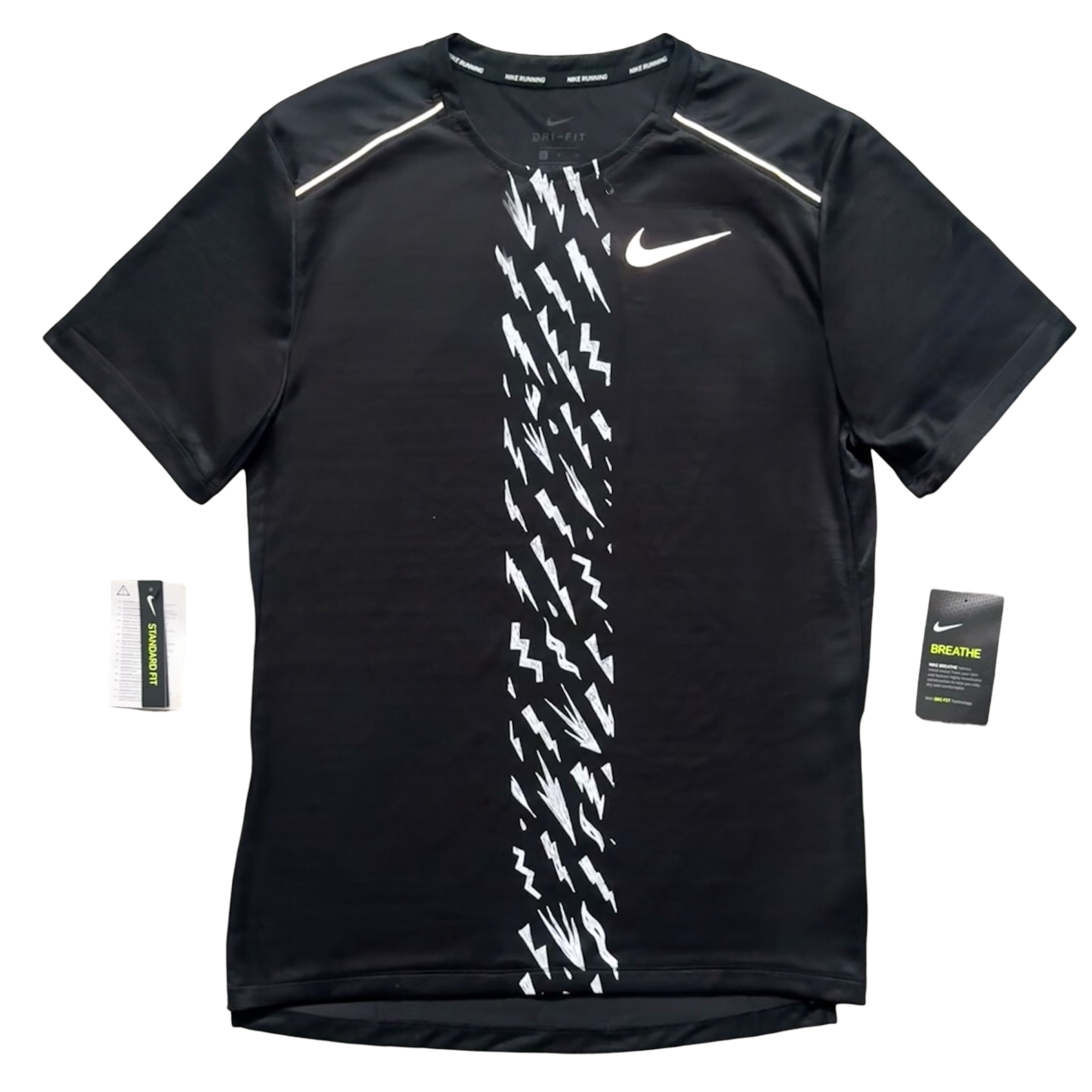 nike miler bolt t shirt