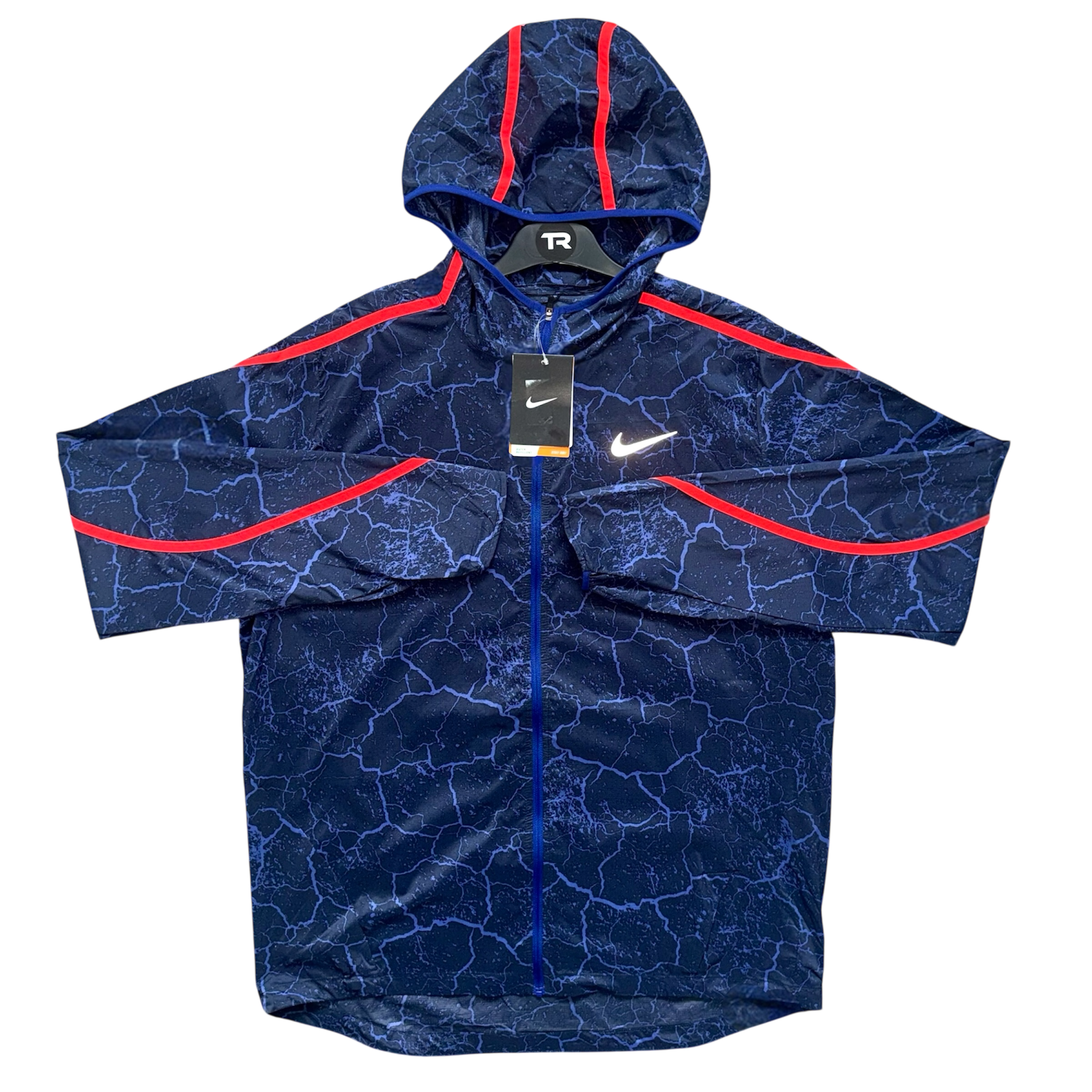 (New) Blue/Orange Nike Impossibly Light Lightning Jacket