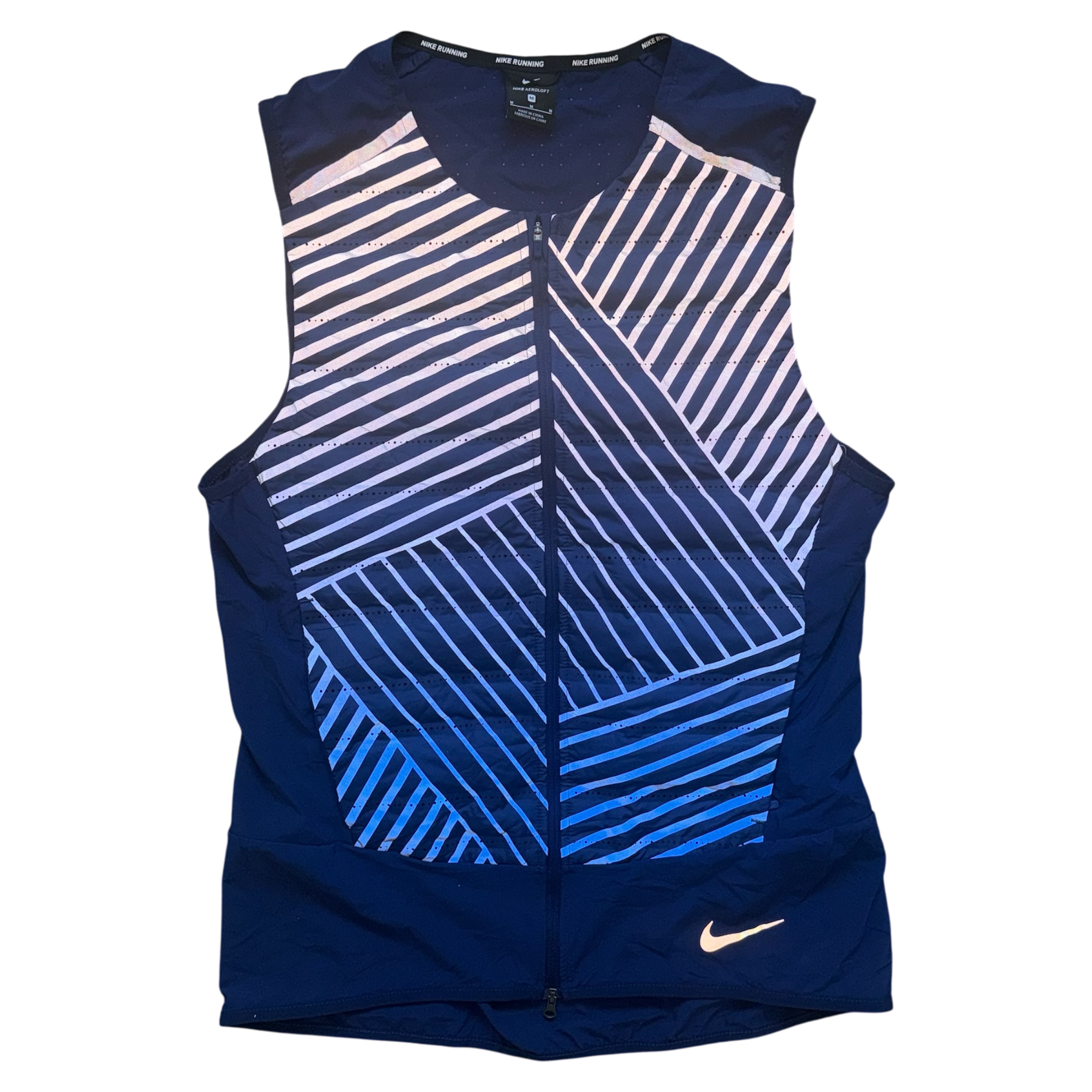Navy Nike Aeroloft Reflective Gilet